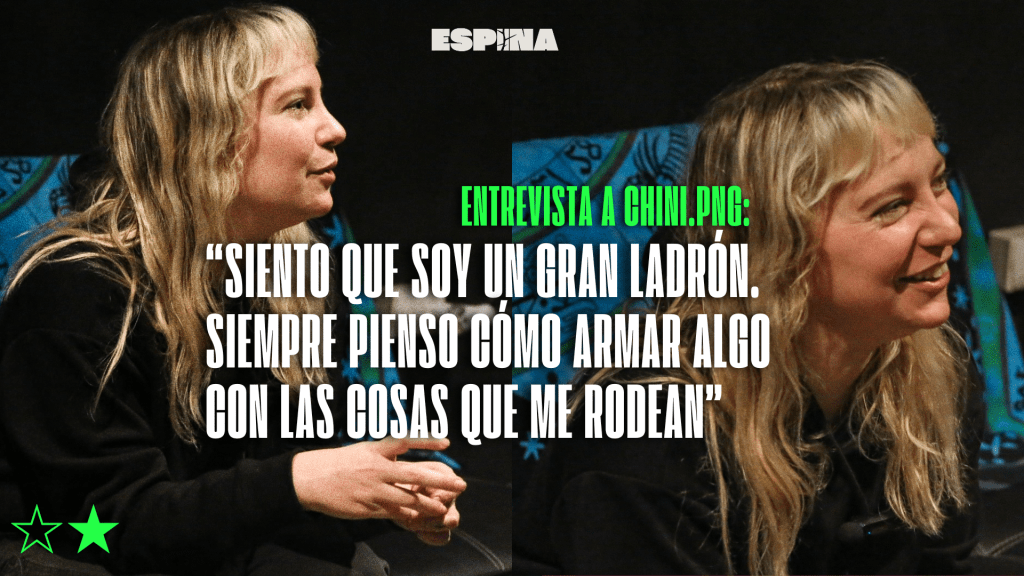 “Siento que soy, como muchos músicos, un gran ladrón. Siempre pienso cómo armar algo con las cosas que me rodean”: Entrevista a Chini.png 
